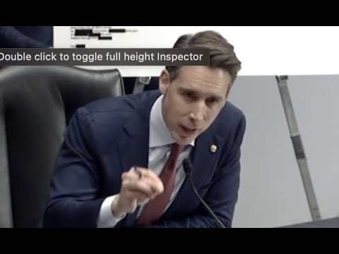 You are currently viewing Hawley ERUPTS On Sec. Mayorkas Over Leaked Docs Showing Collusion With Big Tech