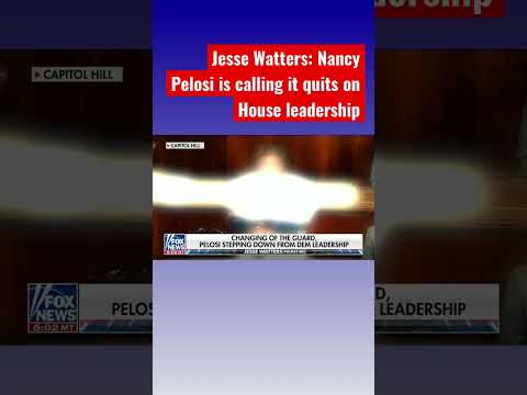 You are currently viewing Jesse Watters: Nancy Pelosi sent shockwaves through DC #shorts