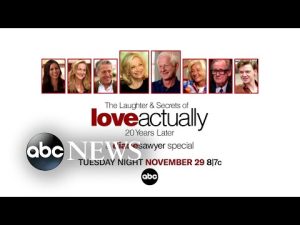 Read more about the article “The Laughter & Secrets of Love Actually: 20 Years Later – A Diane Sawyer Special”