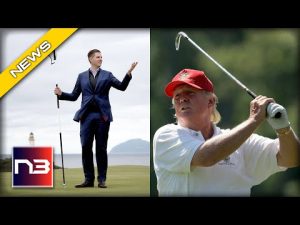 Read more about the article WATCH: The Most Hilarious Donald Trump Back Off Golf Challenge Yet!