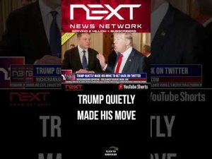 Read more about the article Trump Quietly Made His Move To Get Back On Twitter #shorts
