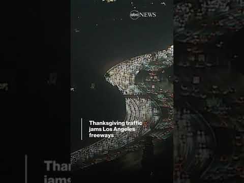 You are currently viewing Thanksgiving traffic jams Los Angeles freeways