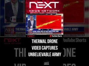 Read more about the article Thermal Drone Video Captures UNBELIEVABLE Army #shorts