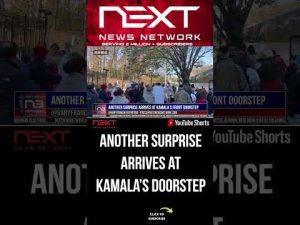 Read more about the article Another Surprise Arrives at Kamala’s Front Doorstep #shorts