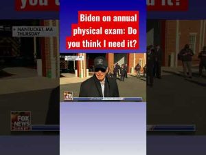 Read more about the article Biden jokes about getting health exam #shorts
