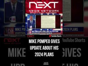 Read more about the article Mike Pompeo Gives Update about his 2024 Plans #shorts