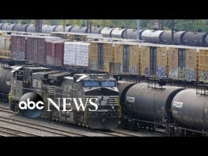 Read more about the article Biden calls on Congress to avert looming rail strike l GMA