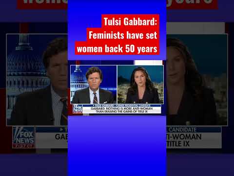 You are currently viewing Tulsi Gabbard: The left wants to erase women #shorts