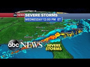 Read more about the article South slammed by tornadoes overnight with more heavy wind and rain to come l ABCNL