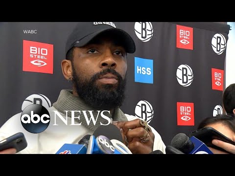 You are currently viewing NBA’s Kyrie Irving stops short of apologizing for tweeting antisemitic documentary