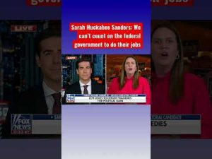 Read more about the article Sarah Huckabee Sanders: We have a total crisis at the border, crime ravaging cities #shorts