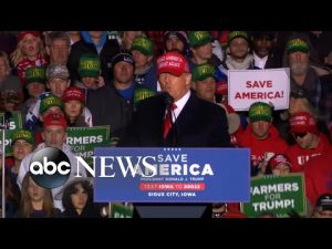 Read more about the article Trump hits campaign trail in final stretch to midterms l GMA