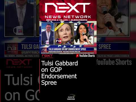 You are currently viewing Tulsi Gabbard on GOP Endorsement Spree #shorts