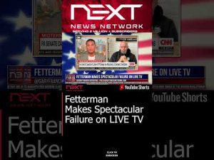 Read more about the article Fetterman Makes Spectacular Failure on LIVE TV #shorts