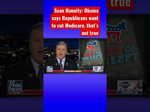 You are currently viewing Sean Hannity calls out Obama for ‘lying’ #shorts