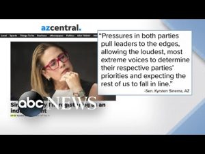 Read more about the article Analysis: Arizona Sen. Kyrsten Sinema leaving Democratic party, registering as Independent | ABCNL