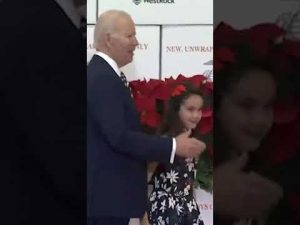 Read more about the article Little Girl Has To Tell Biden Where To Go | #shorts