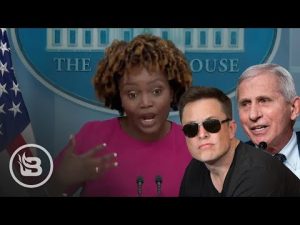 Read more about the article Press Sec. Has MELTDOWN When Elon Makes Fauci His Next Target