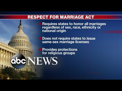 You are currently viewing Biden signs Respect for Marriage Act into law