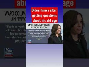 Read more about the article Biden isn’t happy about questions on age, as Democrats turn to Kamala Harris #shorts