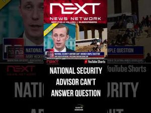 Read more about the article National Security Advisor Can’t Answer Simple Question #shorts
