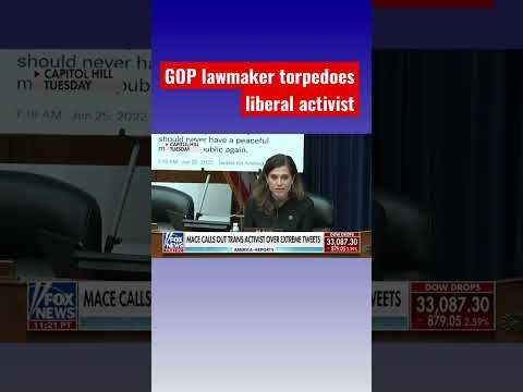 You are currently viewing Rep. Nancy Mace confronts activist over extreme rhetoric #shorts