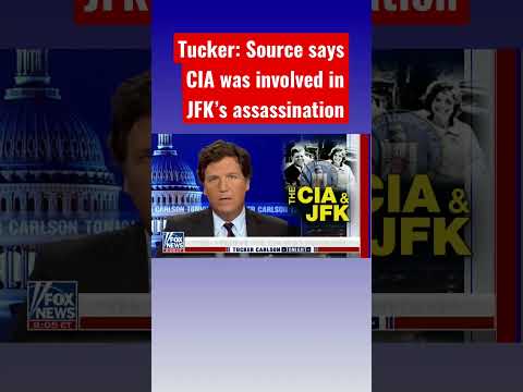 You are currently viewing Tucker reacts to bombshell source alleging CIA’s involvement in JFK’s murder #shorts