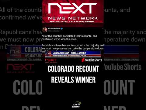 You are currently viewing Colorado Recount Reveals Winner  #shorts