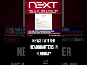 Read more about the article News Twitter Headquarters in Florida? #shorts