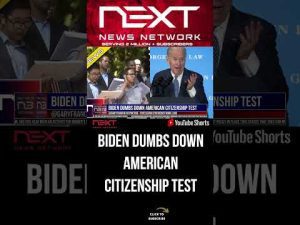 Read more about the article Biden Dumbs Down American Citizenship Test #shorts