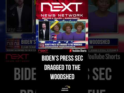 You are currently viewing Biden’s Press Sec Dragged to the WOODSHED #shorts