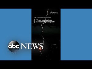 Read more about the article Tower cam captures Louisiana lightning strike