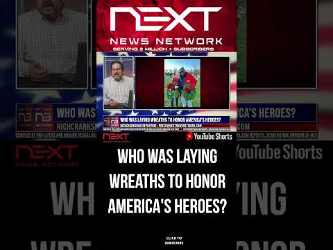You are currently viewing Who Was Laying Wreaths to Honor America’s Heroes? #shorts