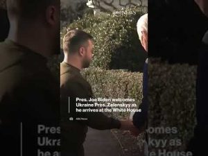 Read more about the article Pres. #Biden welcomes Ukrainian Pres. #Zelenskyy at the White House.