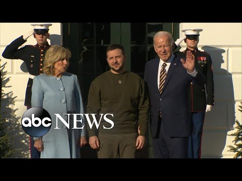 You are currently viewing Biden welcomes Ukrainian President Zelenskyy to the White House