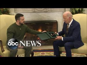 Read more about the article Biden and Zelenskyy hold bilateral meeting at the White House