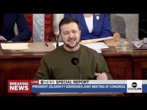 Read more about the article WATCH LIVE: Ukrainian President Zelenskyy Addresses Joint Session of Congress