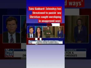 Read more about the article Tulsi Gabbard exposes the shocking life Ukrainians have under Zelenskyy #Shorts
