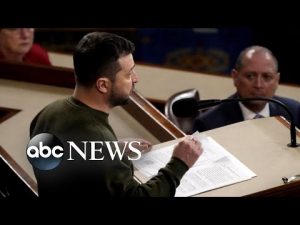 Read more about the article Zelenskyy addresses Congress in 1st wartime trip outside of Ukraine l GMA