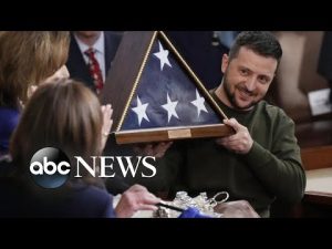 Read more about the article President Zelenskyy addresses Congress with direct, personal appeal l ABCNL