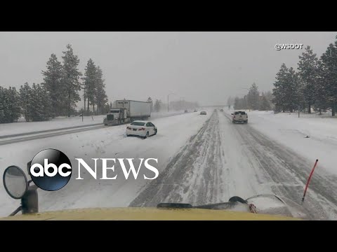 You are currently viewing Major winter storm brings winds, snow and freezing temperatures across the country l ABCNL
