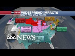 Read more about the article 180 million people on alert as dangerous holiday storm hits US l ABCNL