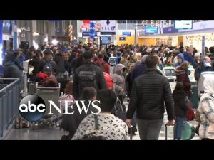 Read more about the article Storm forces cancellations of holiday flights
