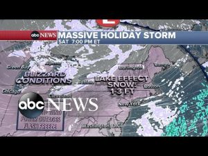 Read more about the article Winter storm blasts country with snow, wind and arctic air