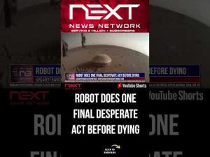 Read more about the article Robot Does One Final Desperate Act Before Dying #shorts