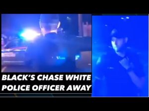 Read more about the article Black People chase away White Police officer!