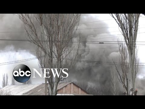 You are currently viewing Russia says Ukrainian drone hit Russian air base