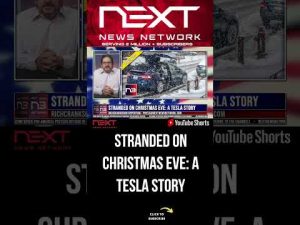 Read more about the article STRANDED ON CHRISTMAS EVE: A TESLA STORY #shorts