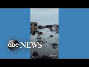 Read more about the article Drone footage shows snow-hit Buffalo l ABC News