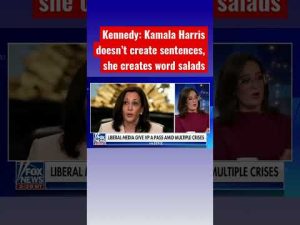 Read more about the article Kennedy: We see Kamala Harris’ incompetence and arrogance on display #shorts